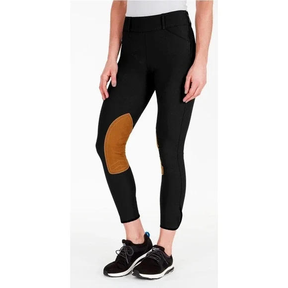 The Tailored Sportsman Trophy Hunter Mid Rise Side Zip Breech Black Tan 30 Long - Picture 14 of 15